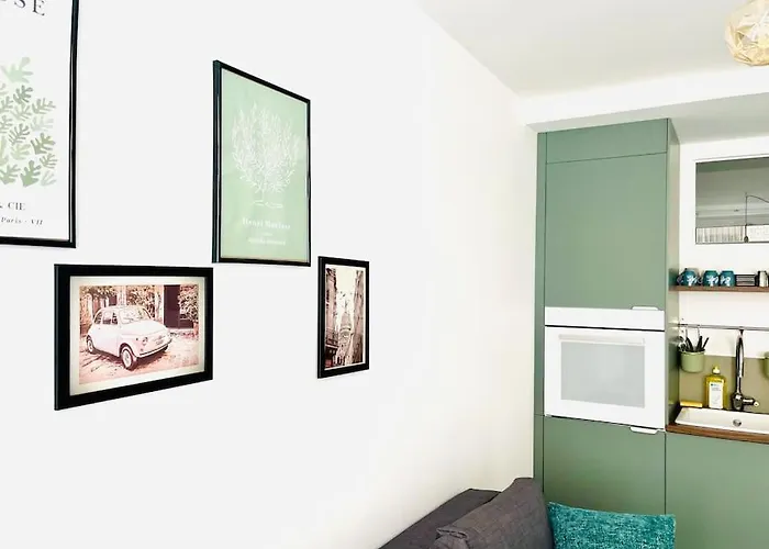 Cosy Loft- 17e - 4 Pers Apartament Paryż